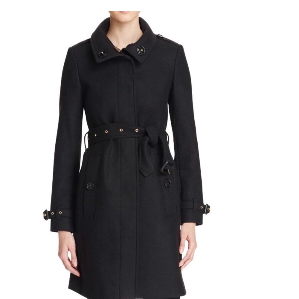 Brand New Burberry Gibbsmoore Coat Nwt Black